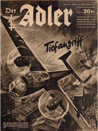 Der Adler No 24 1940 German language downloadable PDF-0