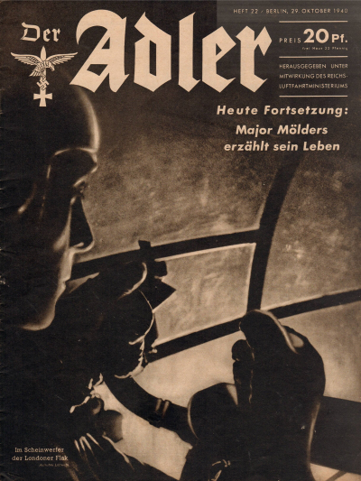 Der Adler No 22 1940 German language downloadable PDF-0
