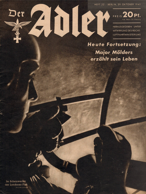 Der Adler No 22 1940 German language downloadable PDF-0
