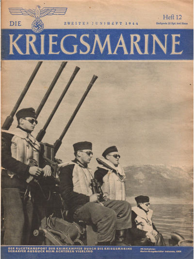 Die Kriegsmarine Heft 12 1944 downloadable PDF-0
