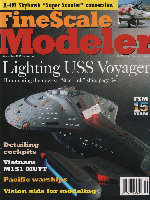 FineScale Modeler Magazine Vol 15 No 7 - 20th Century House