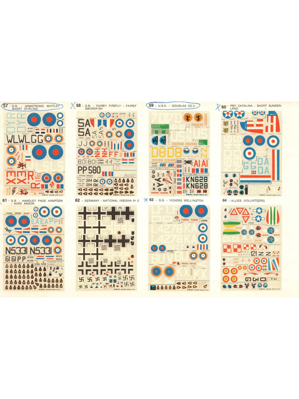 Esci kit catalogue early 1970's-1