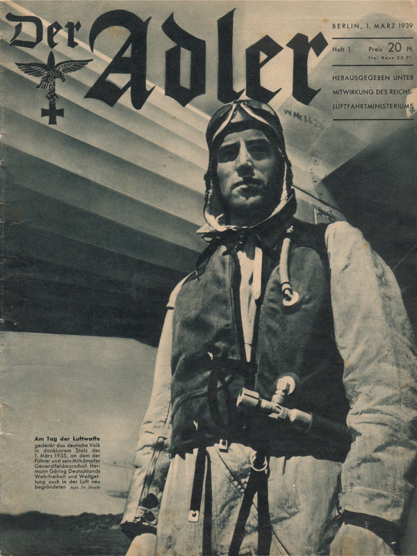 Der Adler No 1 1939 German language downloadable PDF-0