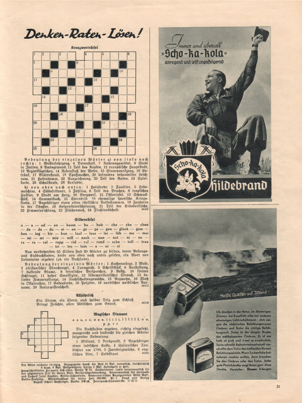 Der Adler No 1 1939 German language downloadable PDF-7