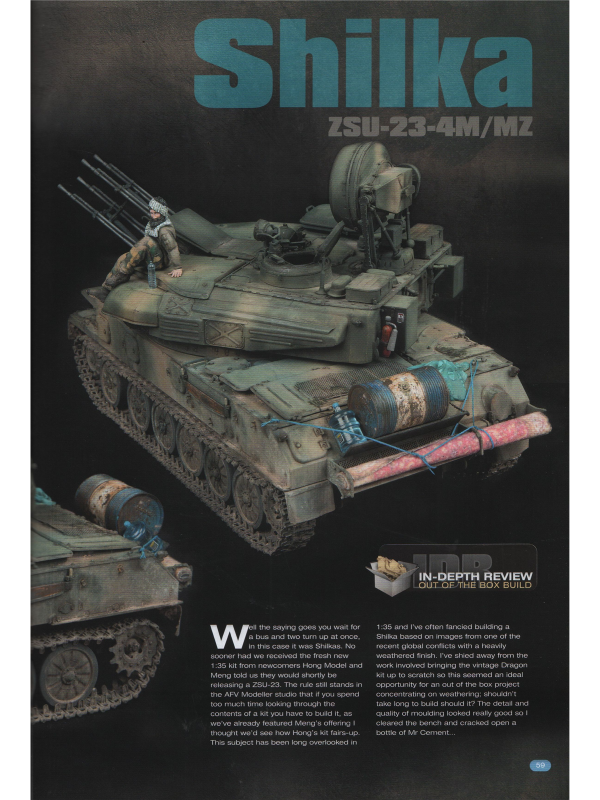 AFV Modeller magazine No 97-6