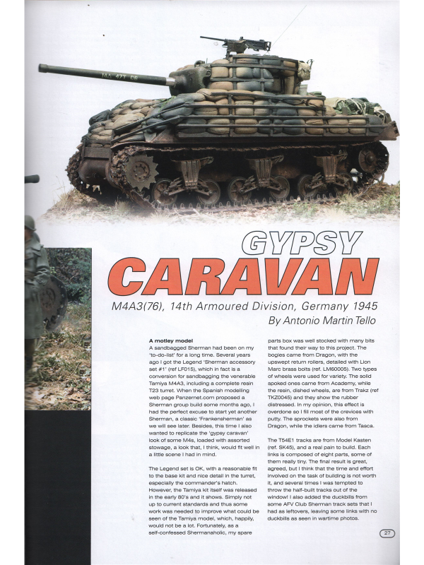 AFV Modeller magazine No 70-4