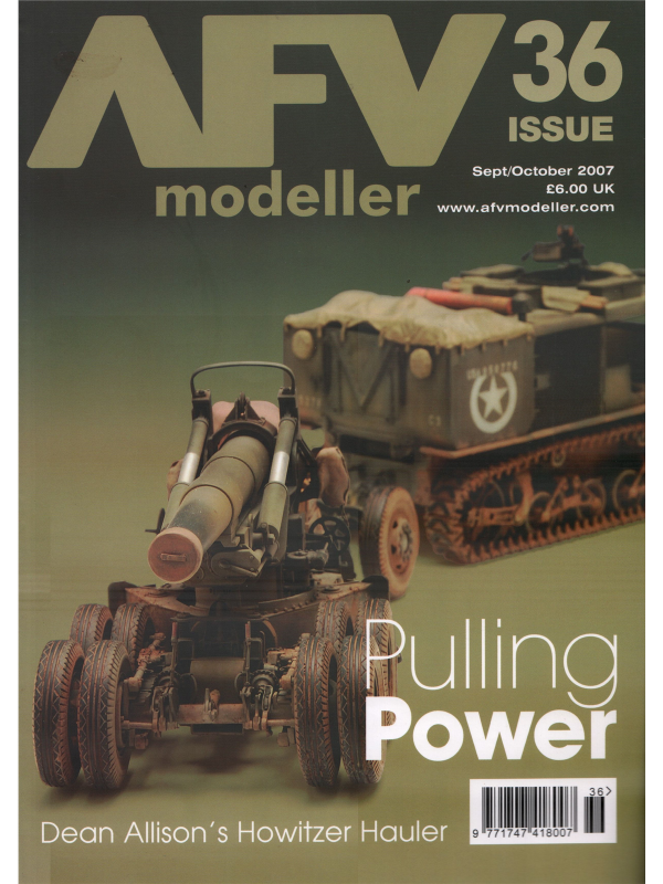 AFV Modeller magazine No 36-0