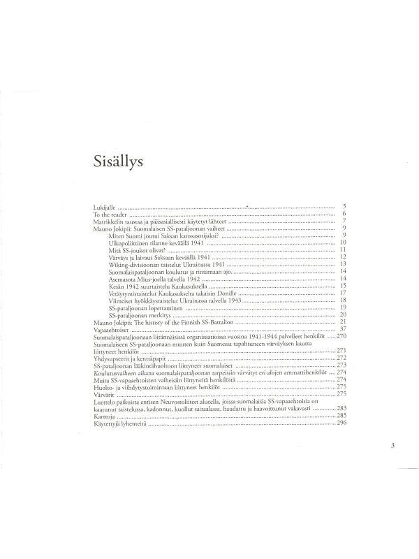 Register of Finnish Waffen-SS volunteers 1941-1943-1