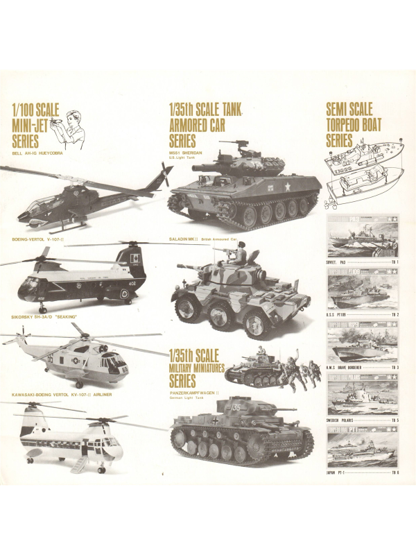 Tamiya catalogue 1971 Downloadable PDF 20th Century House