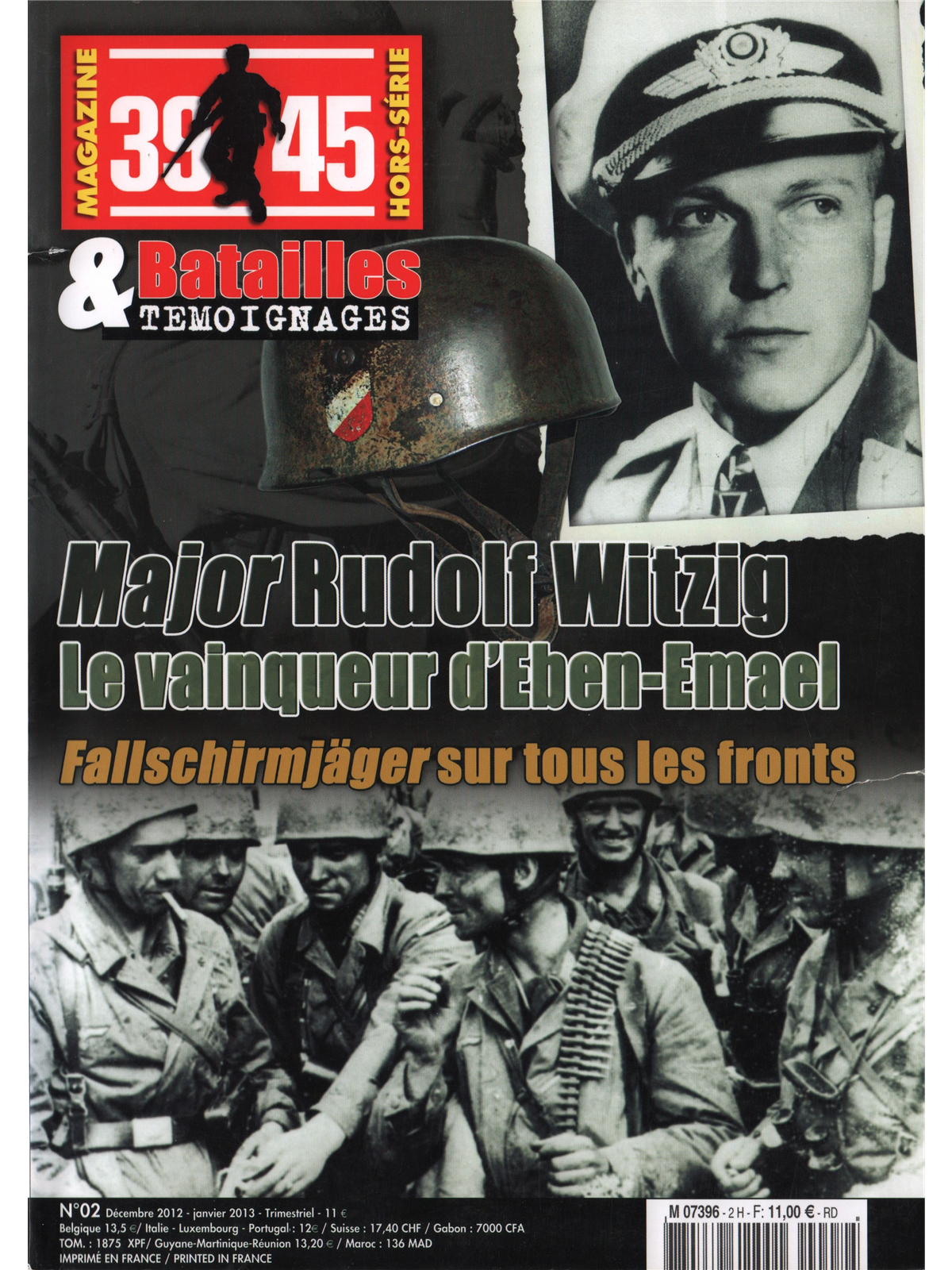 Major Rudolf Rojahn Major Rudolf Witzig, magazine 39-45 HS 2 batailles & temoignages - 20th ...