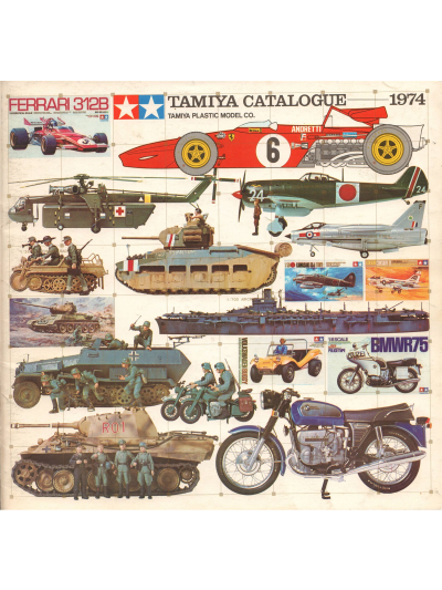 Tamiya catalogue 1974