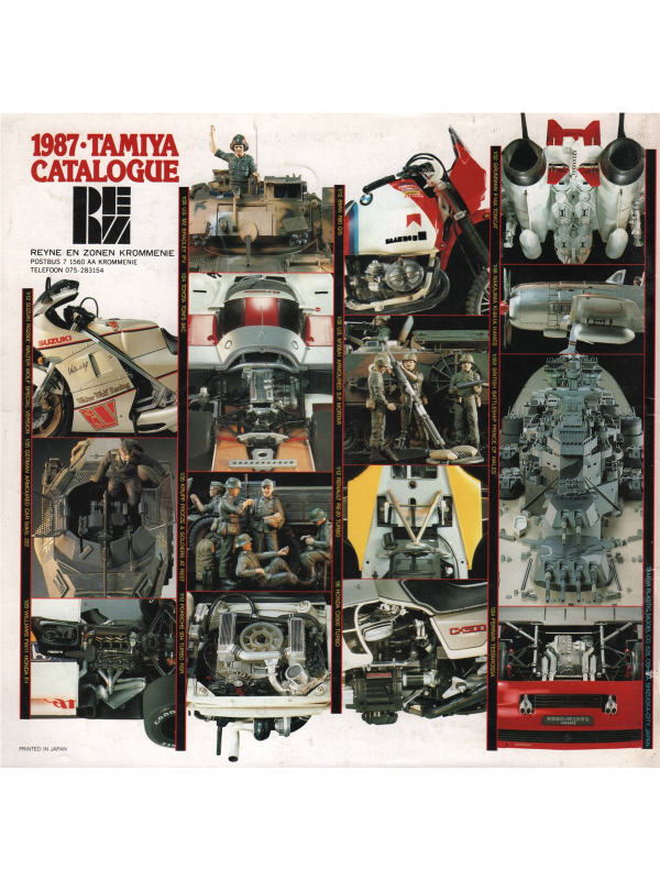 Tamiya catalogue 1987