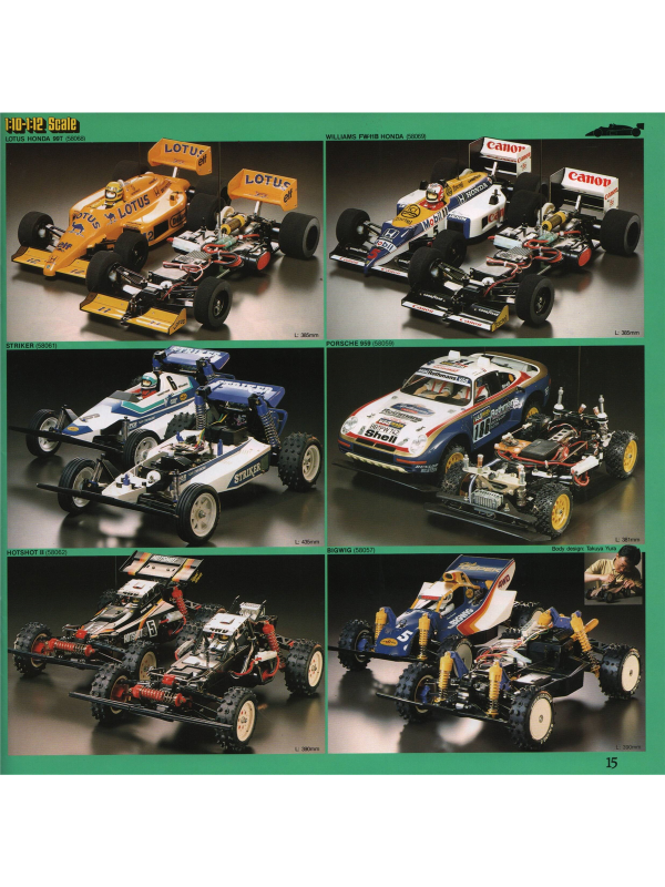 Tamiya catalogue 1988