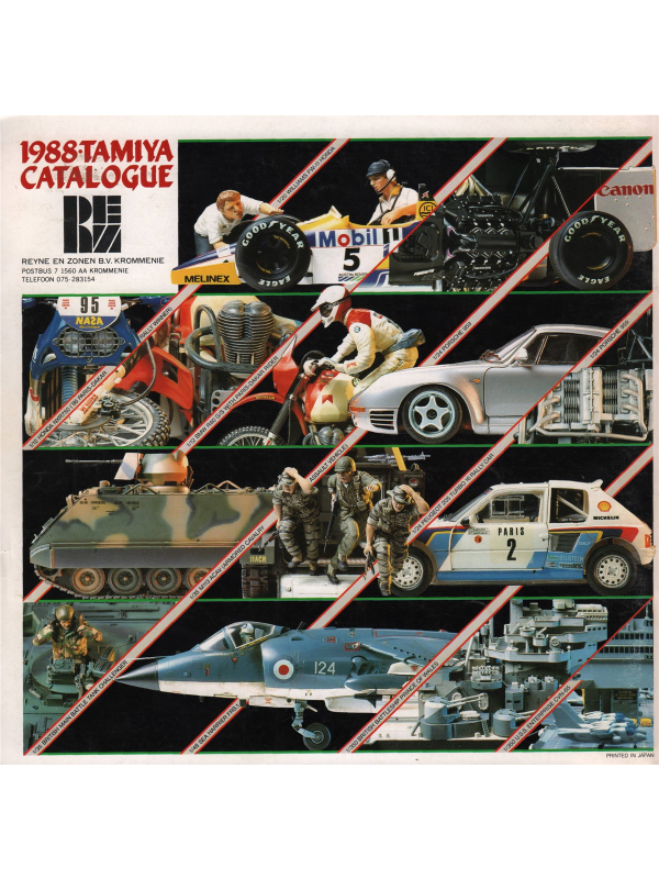 Tamiya catalogue 1988