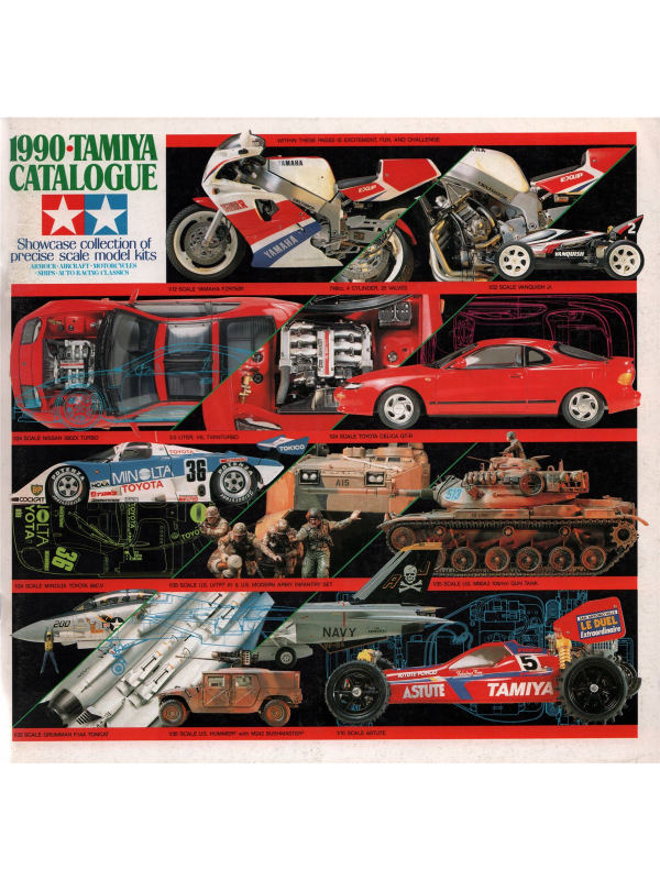 Tamiya catalogue 1990