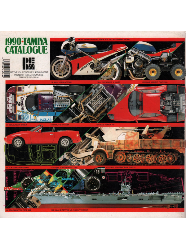 Tamiya catalogue 1990