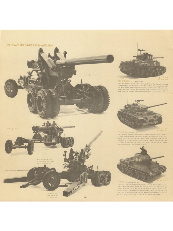 Tamiya catalogue 1971