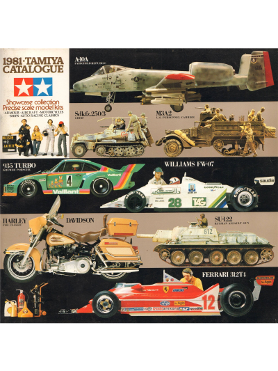 Tamiya catalogue 1981