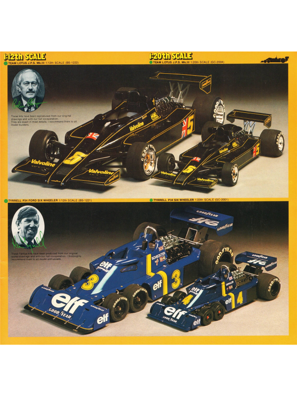 Tamiya catalogue 1978