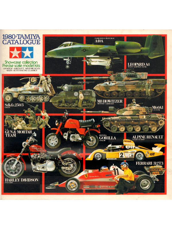 Tamiya catalogue 1980