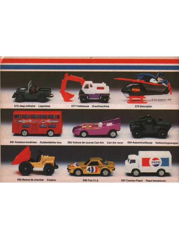 Corgi Toys catalogue 1978