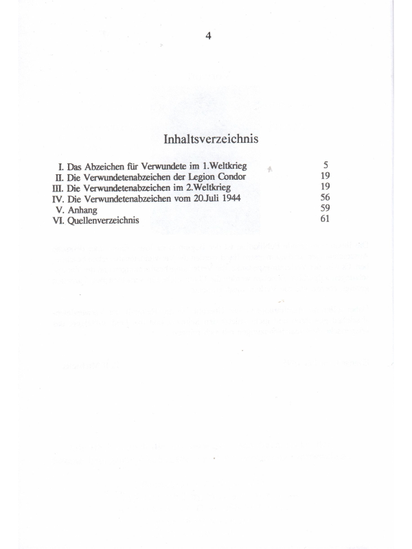 Deutsche Auszeichnungen, die deutschen Verwundetenabzeichen
