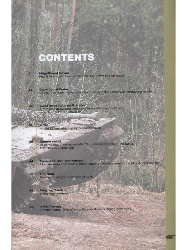 AFV Modeller magazine No 5