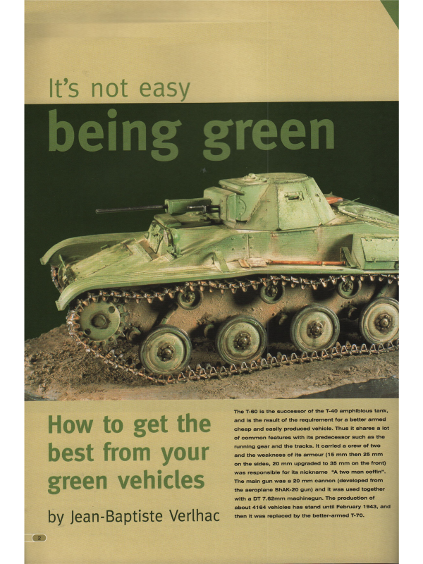 AFV Modeller magazine No 6