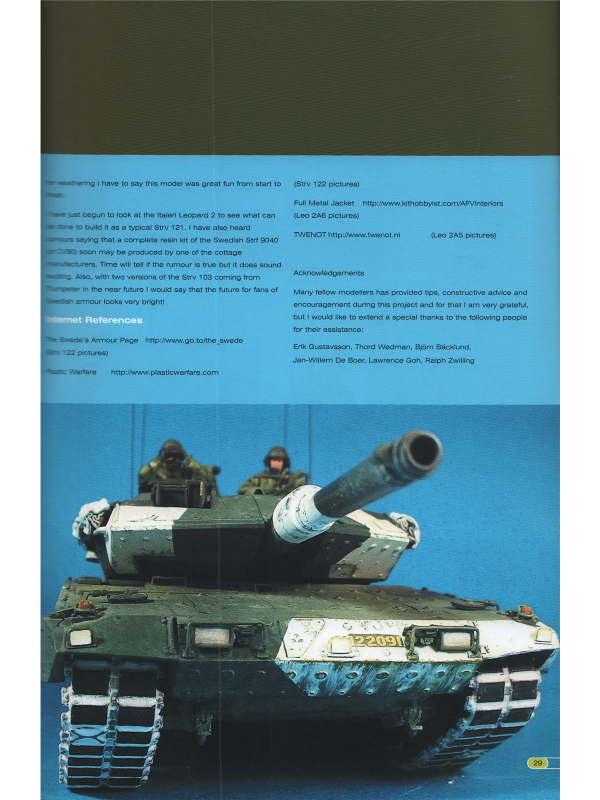 AFV Modeller magazine No 6