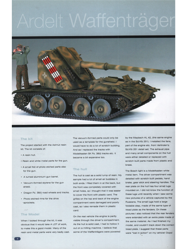 AFV Modeller magazine No 7