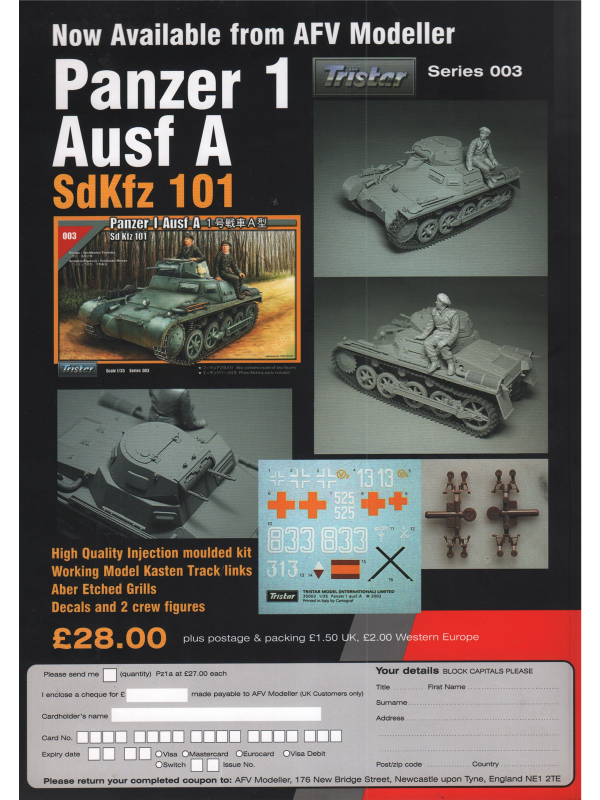 AFV Modeller magazine No 7