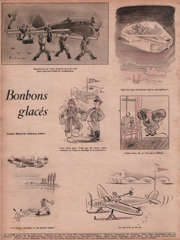 Der Adler No 6 1943 French edition downloadable PDF