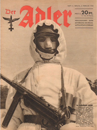 Der Adler No 3 1943 German edition downloadable PDF
