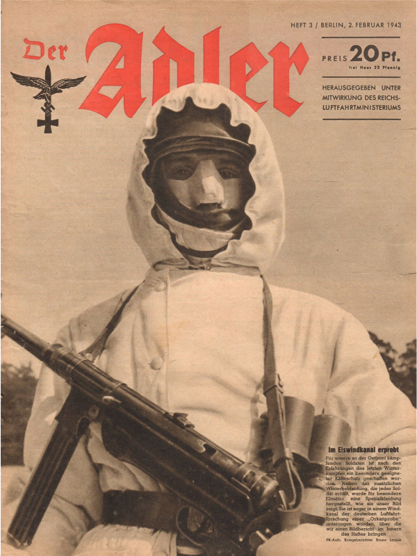 Der Adler No 3 1943 German edition downloadable PDF