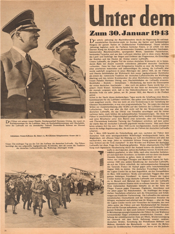Der Adler No 3 1943 German edition downloadable PDF