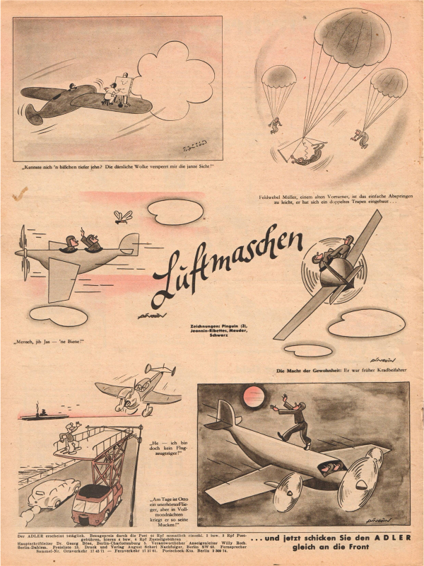 Der Adler No 3 1943 German edition downloadable PDF