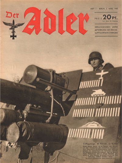 Der Adler No 5 1943 German edition downloadable PDF