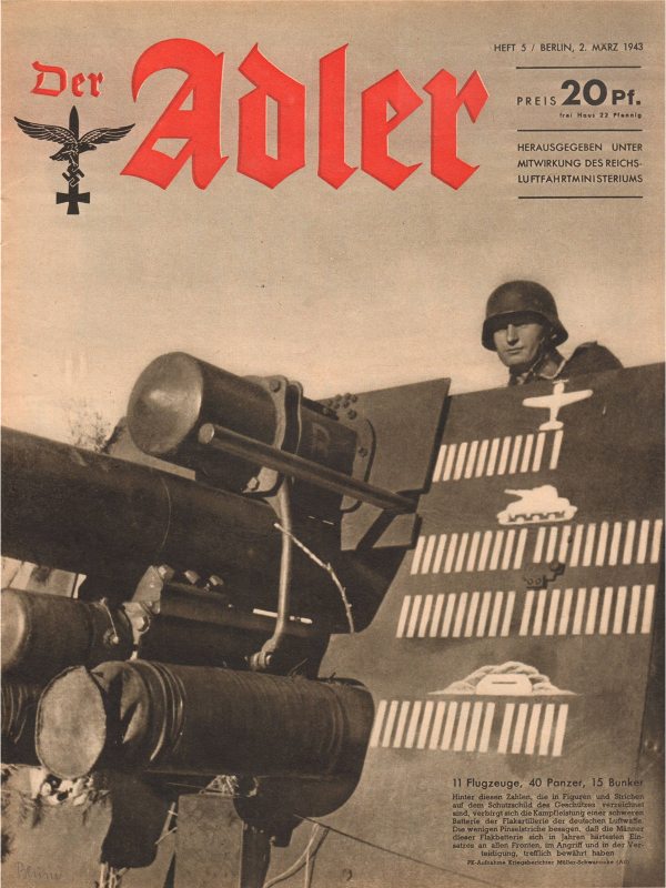 Der Adler No 5 1943 German edition downloadable PDF