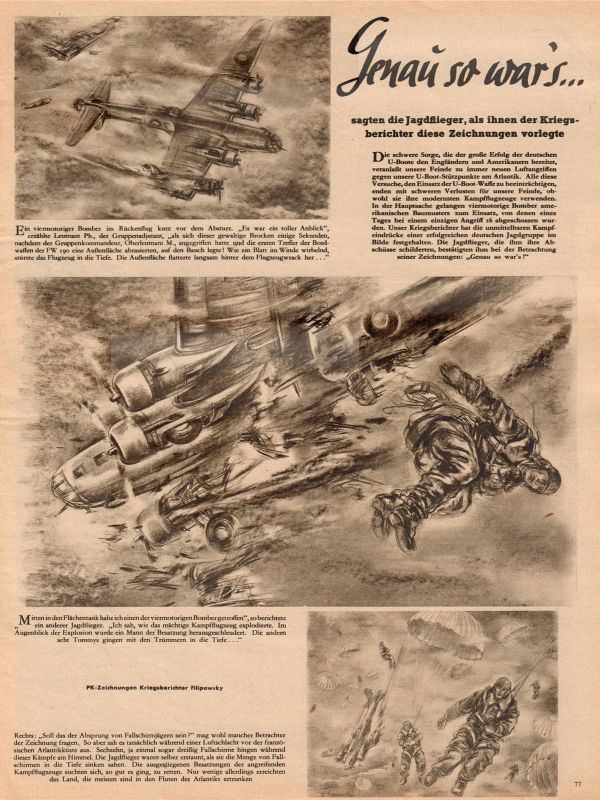Der Adler No 7 1943 German edition downloadable PDF
