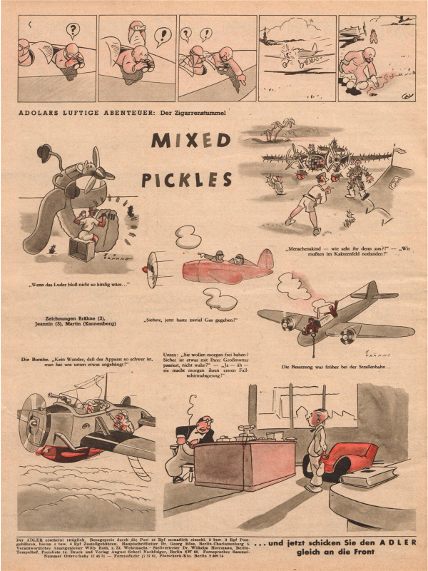 Der Adler No 8 1943 German edition downloadable PDF