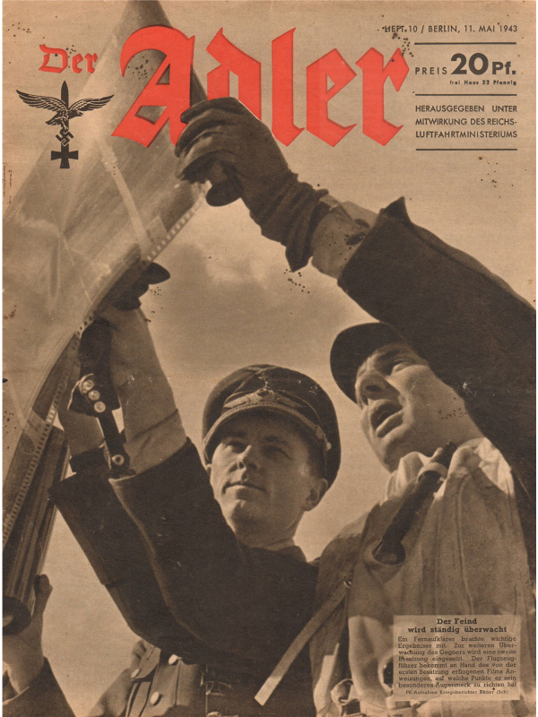 Der Adler No 10 1943 German edition downloadable PDF