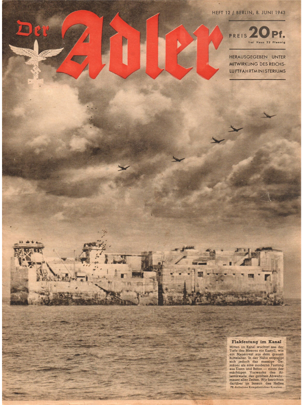 Der Adler No 12 1943 German edition downloadable PDF