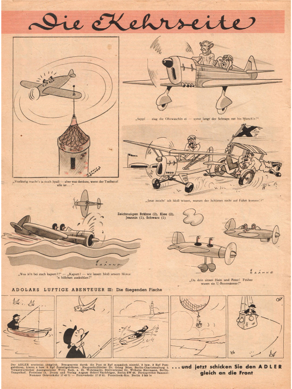 Der Adler No 12 1943 German edition downloadable PDF
