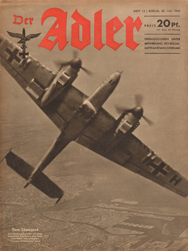 Der Adler No 15 1943 German edition downloadable PDF