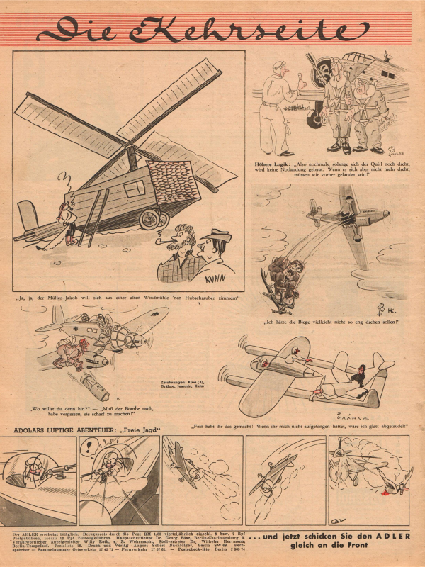 Der Adler No 20 1943 German edition downloadable PDF