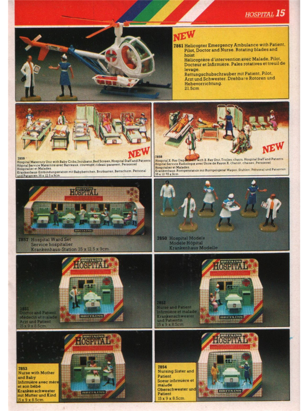 Britains Toy catalogue 1984