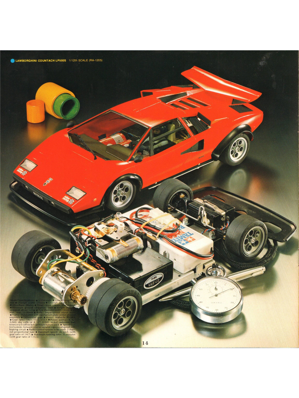 Tamiya catalogue radio control guide 1979