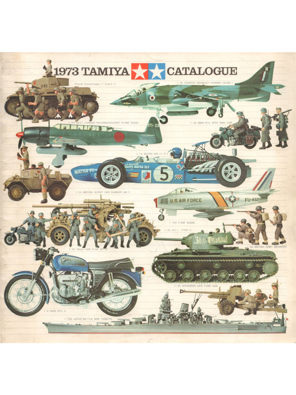 Tamiya catalogue 1973