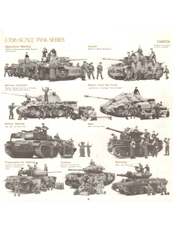 Tamiya catalogue 1972