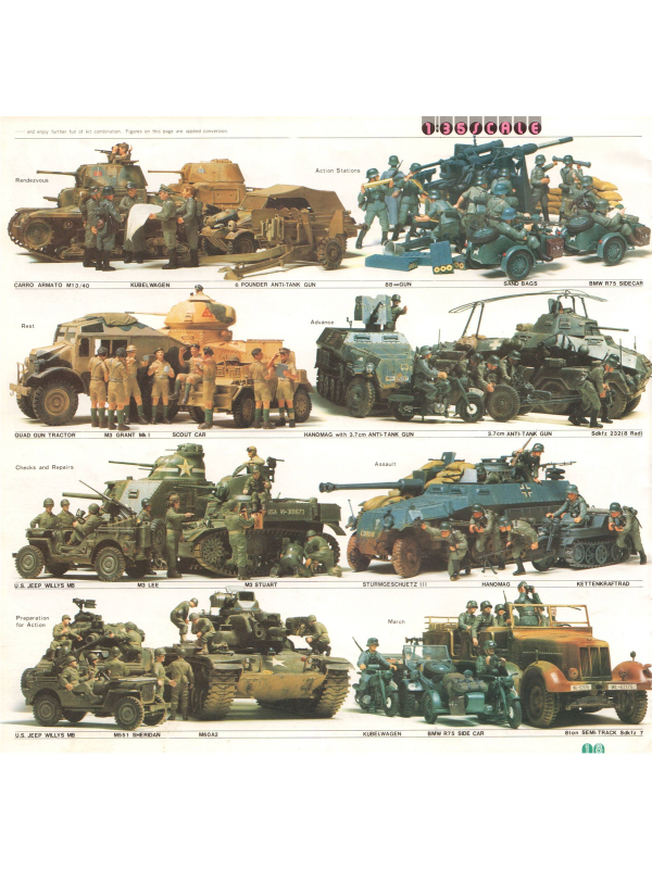 Tamiya catalogue 1975